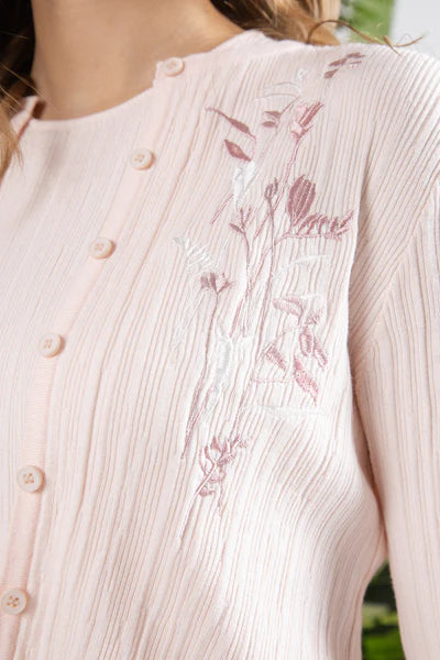 MUN-MNS6007&MNS6008 BABY PINK LILO CARDIGAN