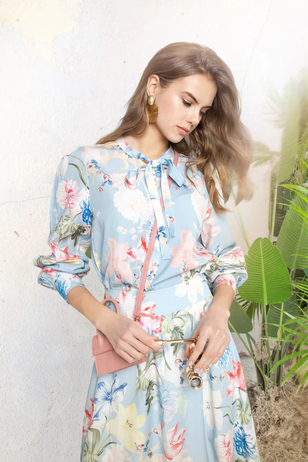 MUN-MNS6011&MNS6009 SKY FLORAL ELAN SET