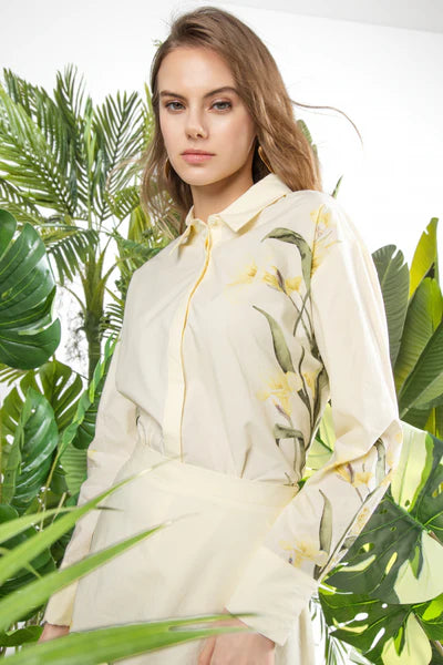 MUN-MNS6020 BUTTER CAMILLE BLOUSE