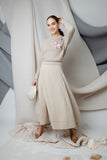 MUN-MNS4569 TAN CAMELIA TOP