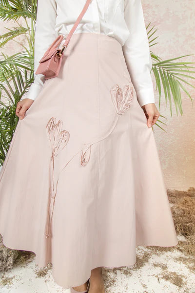 MUN-MNS6024 NUDE VIOLETTE SKIRT