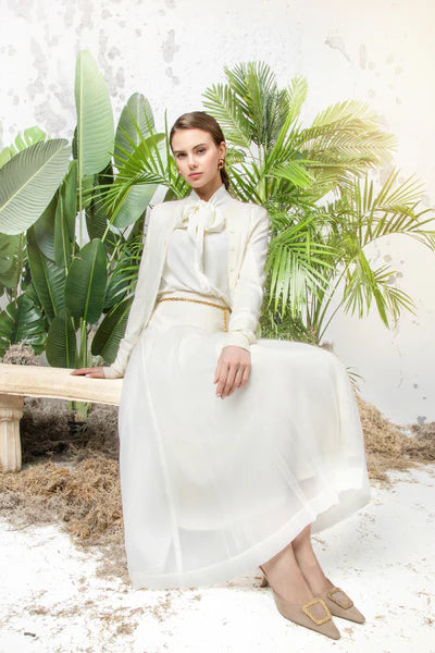 MUN-MNS6019 CREAM ALINA SKIRT