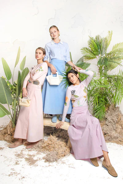 MUN-MNS6046 PINK AMARA SKIRT