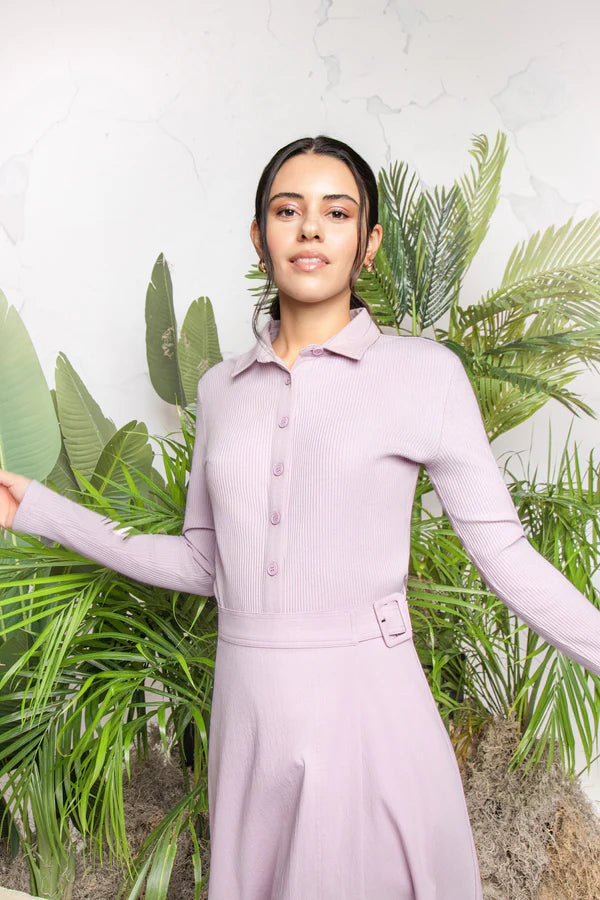 MUN-MNS6045 LAVENDER ARLO POLO SHIRT