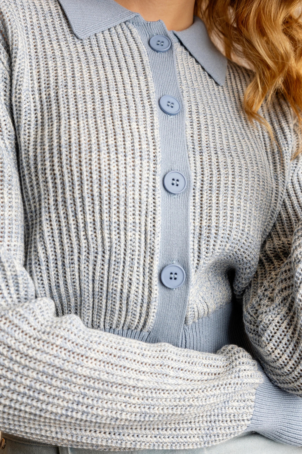 MUN-MN4033 ICE MELT STICH CARDIGAN