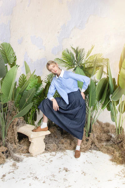 MUN-MNS6042 DENIM POLARIS SKIRT