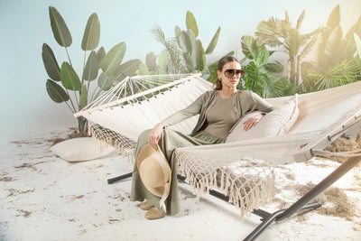 NUE-NUS6126 OLIVE COASTAL DRESS