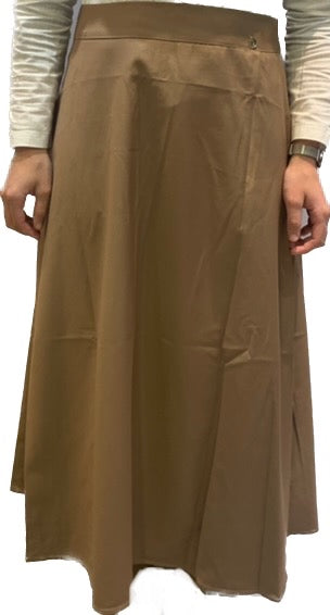 PDE-PA23 BROWN SKIRT