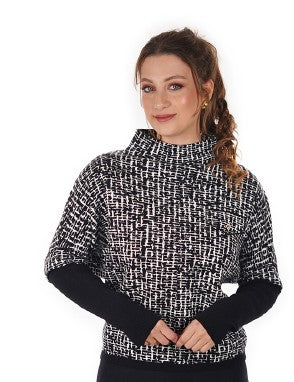PRF-BSD1420 BLACK&WHITE TOP