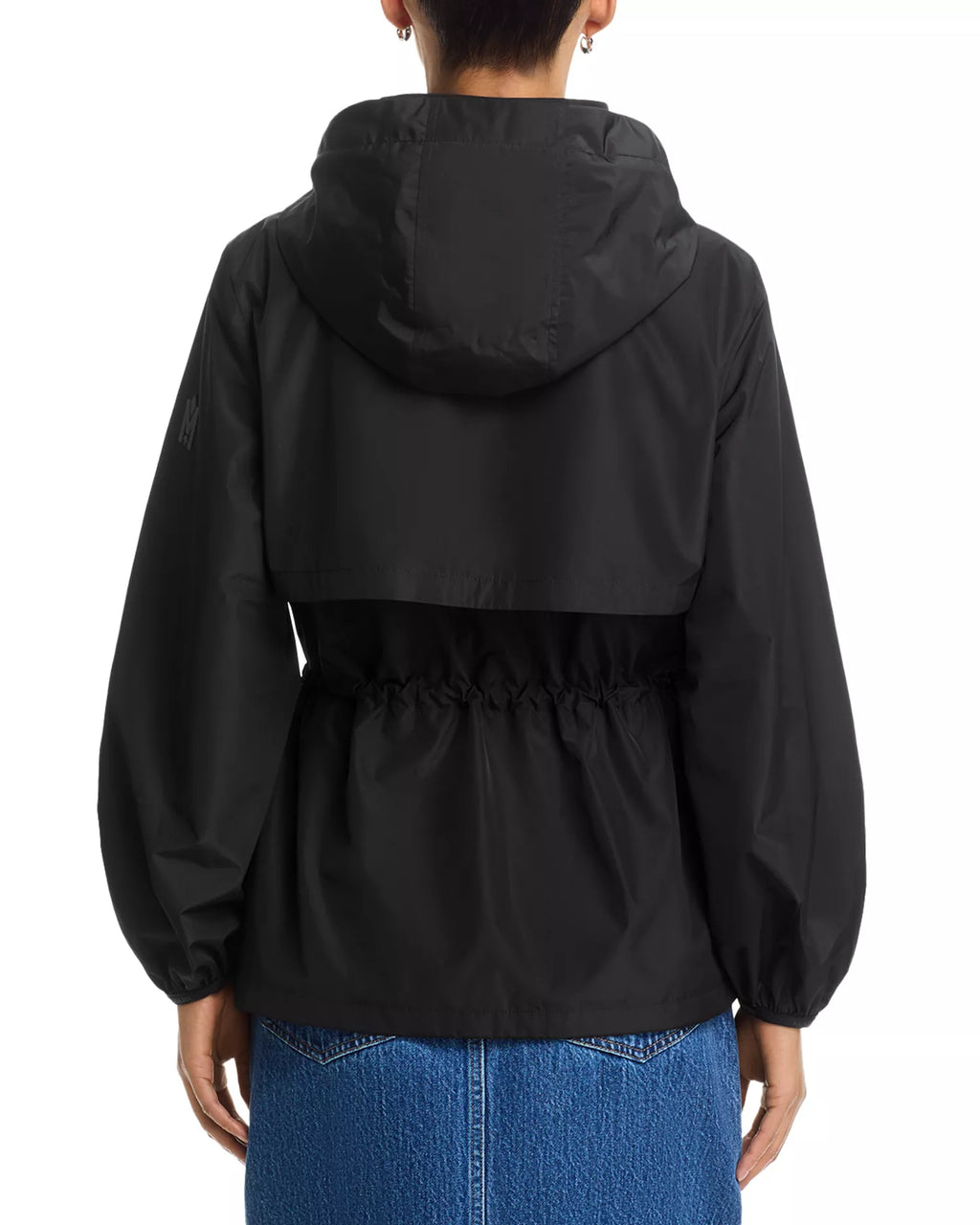 MKG-ISHA-LVS BLACK WAISTED JACKET