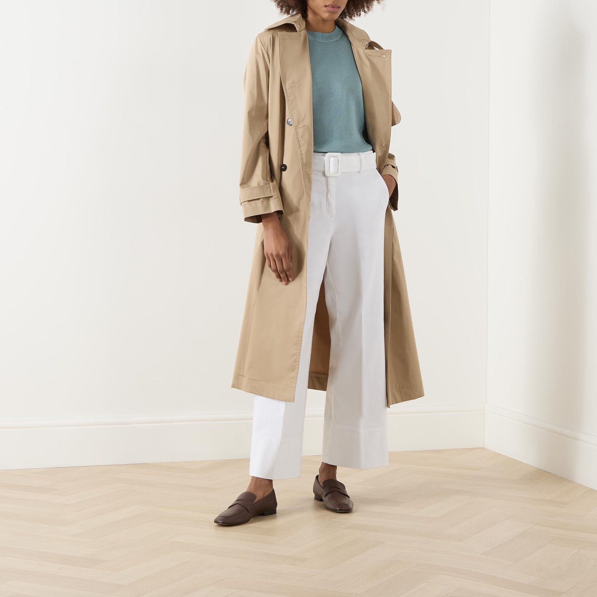 MRL-2613361074 MLSSUMERO BLUE KNIT TOP