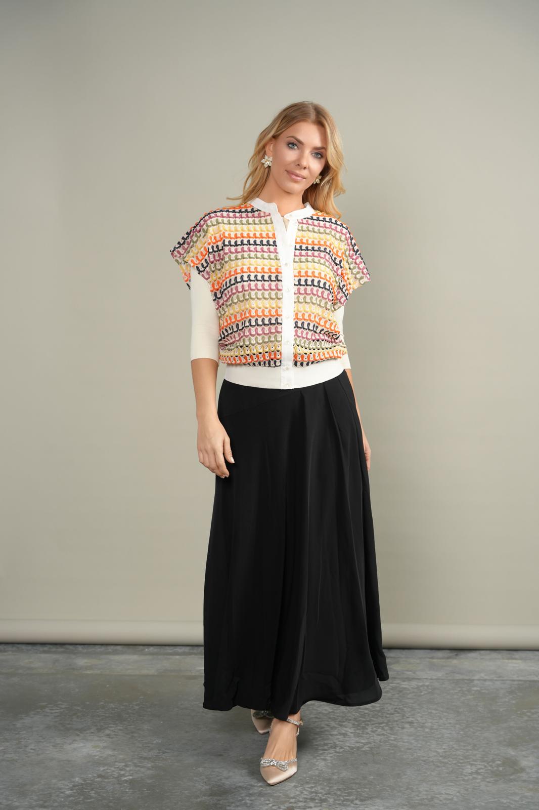 MIK-2005A BLUE TRIM MULTI TOP