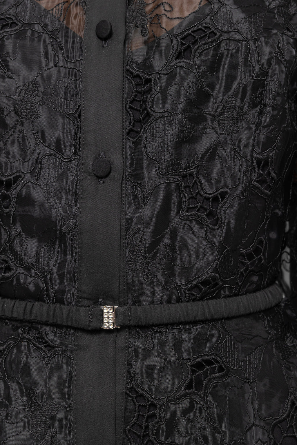 NIS-RC14863 BLACK LACE DRESS