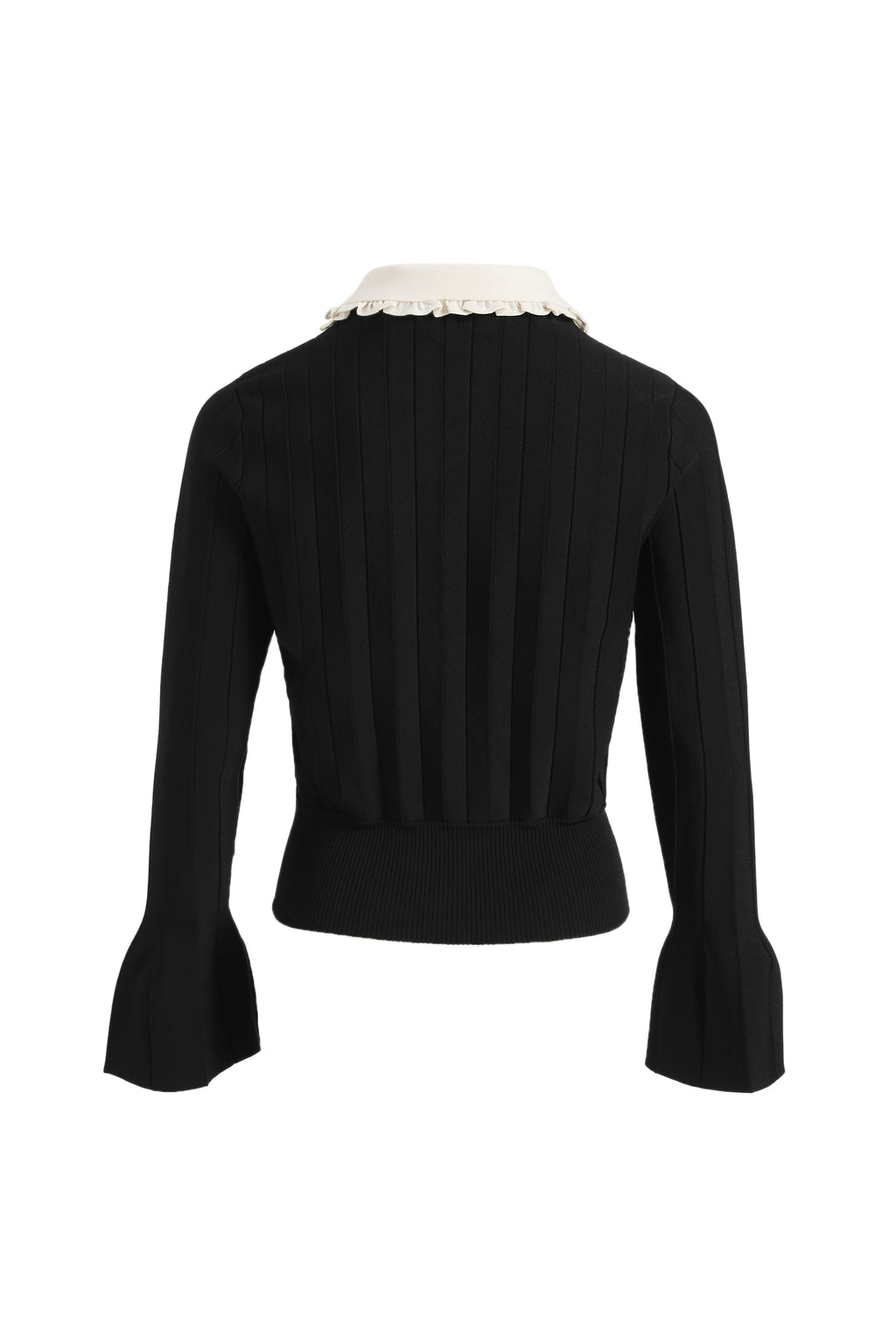 EDP-071506 BLACK&WHITE COLLAR TOP