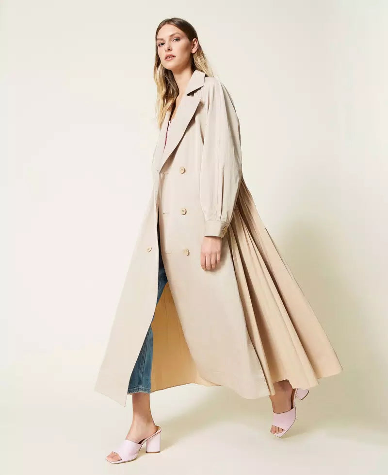 TWS-221TP2330 BEIGE TRENCH COAT
