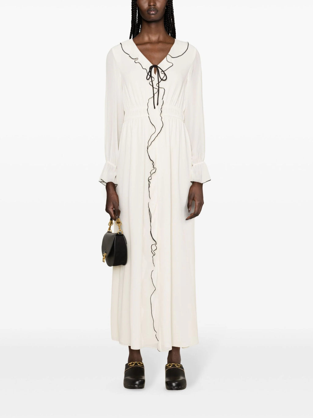 TWS-241TE2120 BEIGE MAXI DRESS