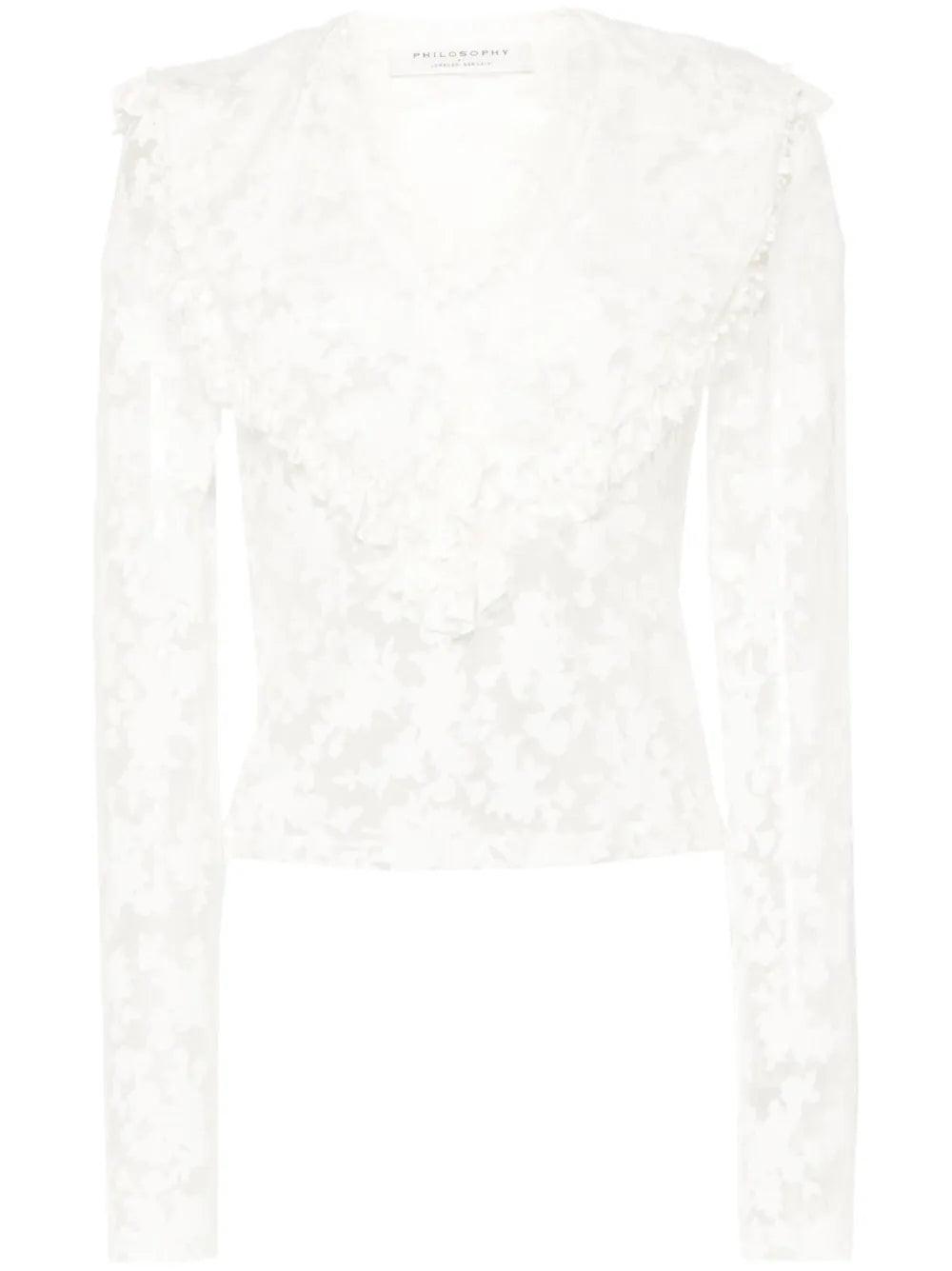 PHY-A0212 LACE BLOUSE IN WHITE OR BLACK