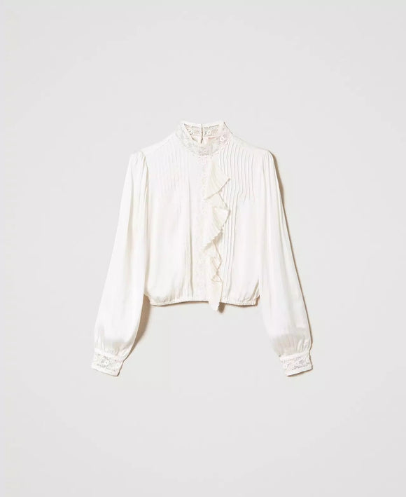 TWS-232TT2170 BLACK BLOUSE