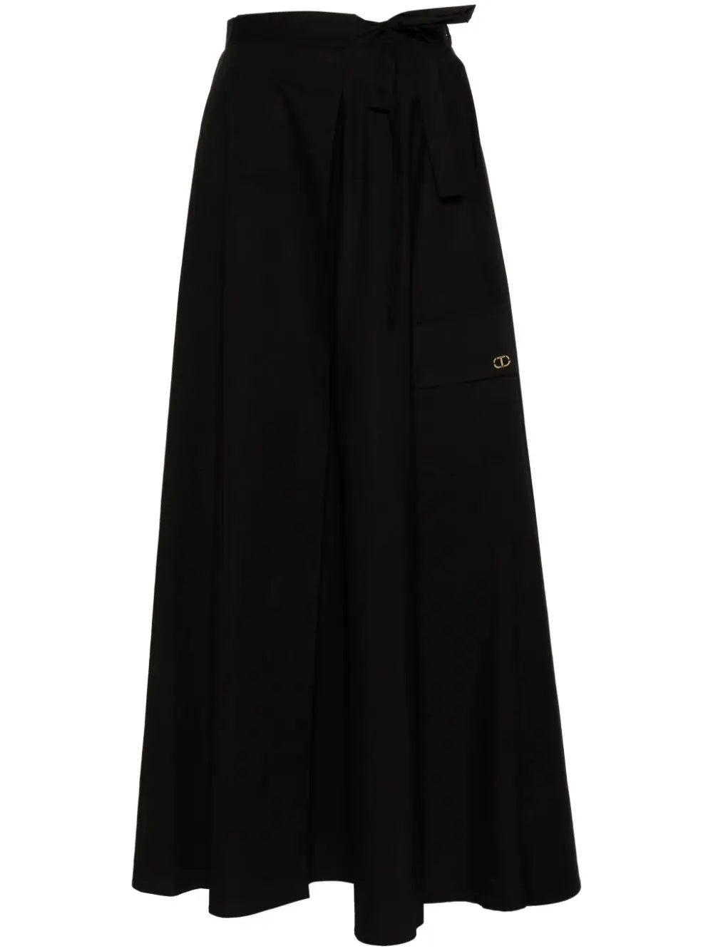 TWS-241TF2011 BLACK POCKET SKIRT