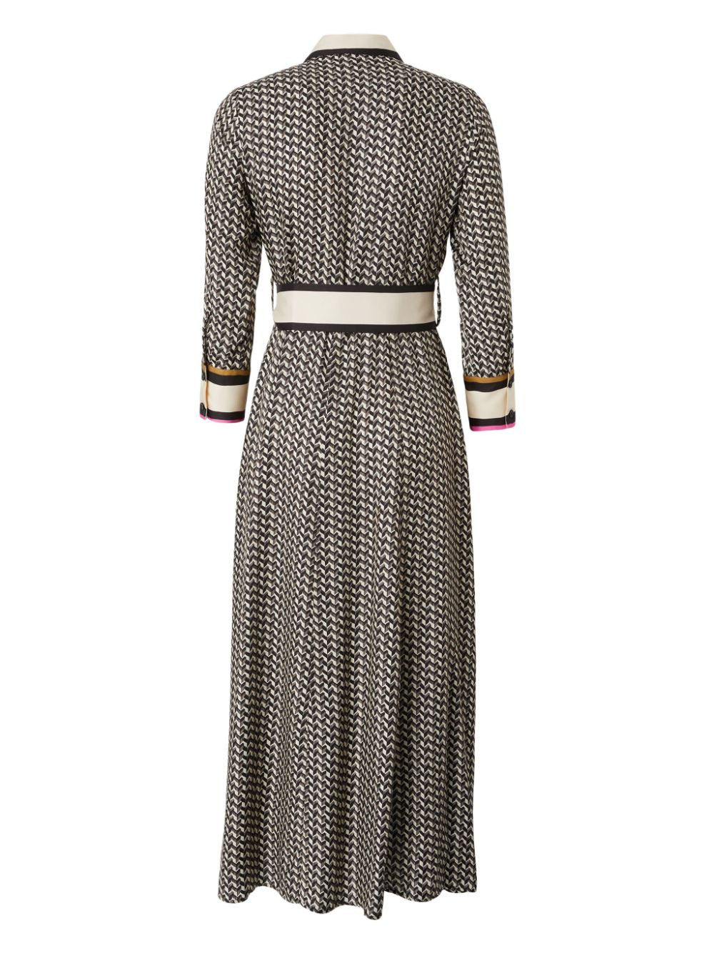 PKO-10216 SUSHI MULTI GEOMETRIC DRESS