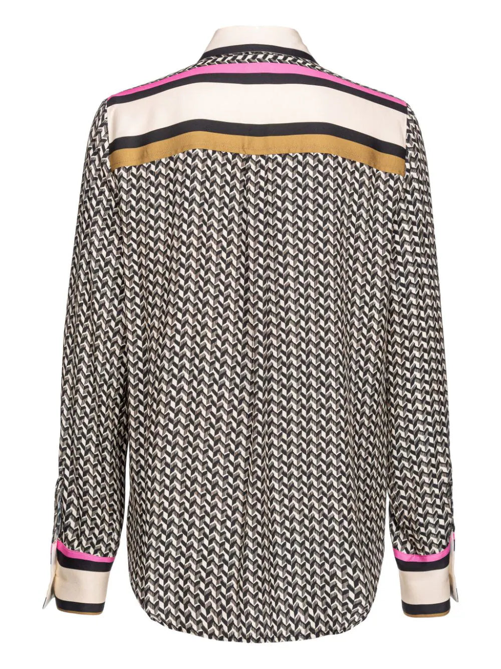 PKO-10401 NEW NORA GEOMETRIC BLOUSE