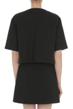 MSC-0525 BLACK BUTTON BLOUSE