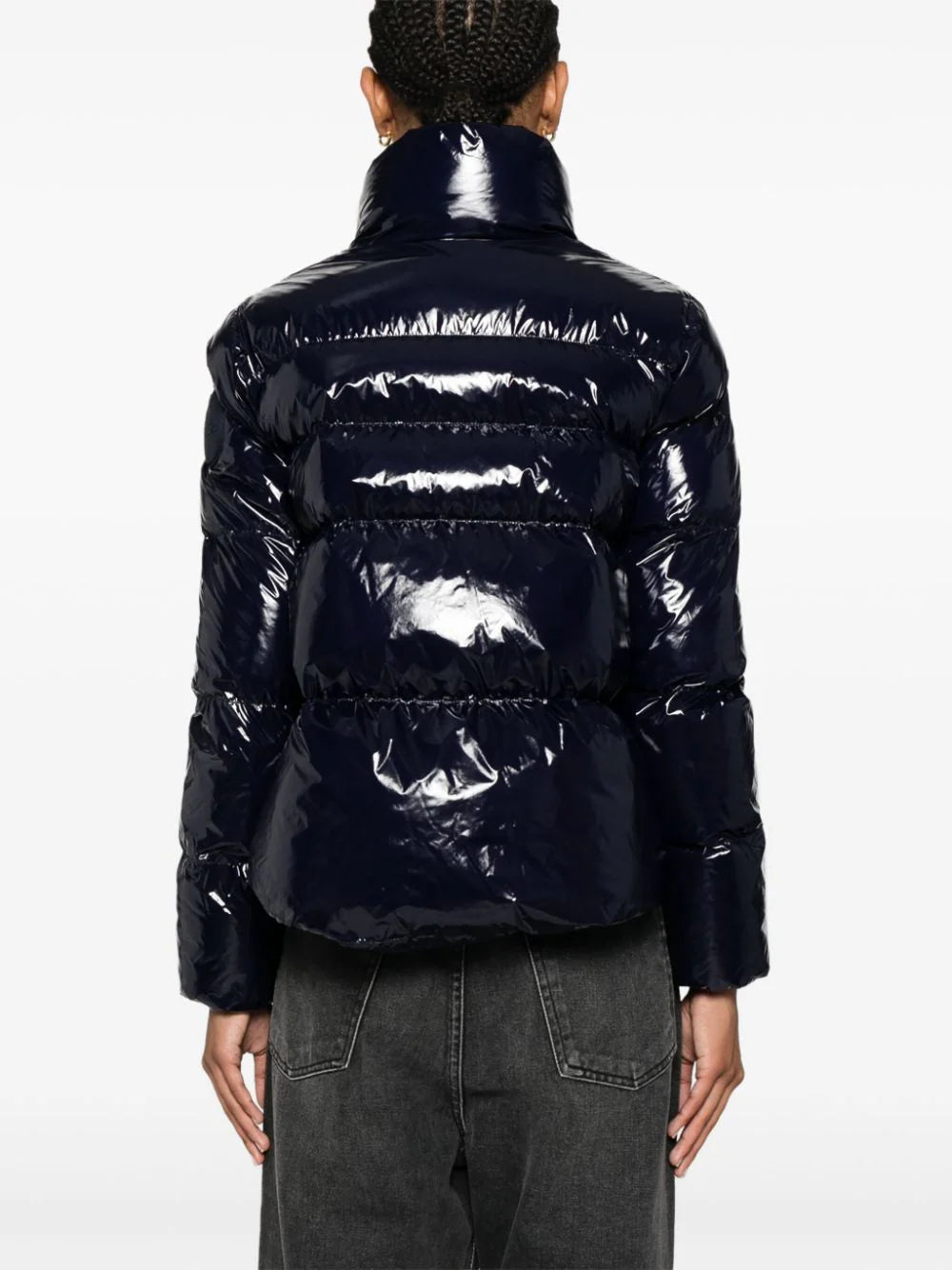 PKO-101598 MICRO BLACK SHINY JACKET