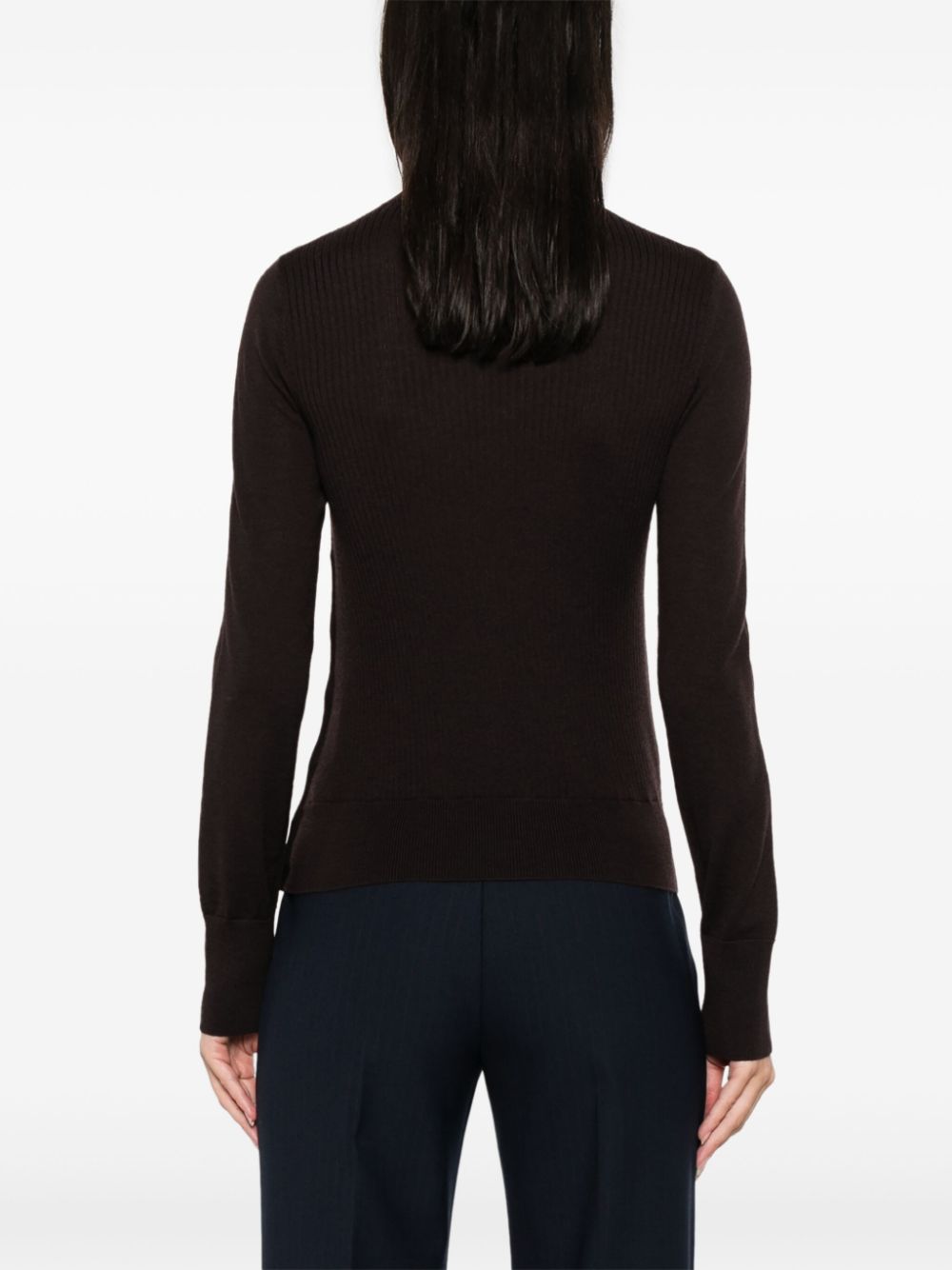 PKO-103932 BUCCIA BLACK P.NECK TOP
