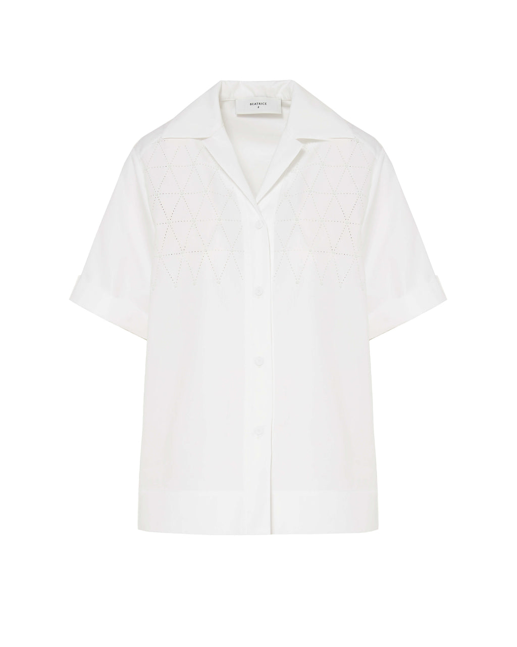 BEA-24FE4119POP23 BLACK BLOUSE