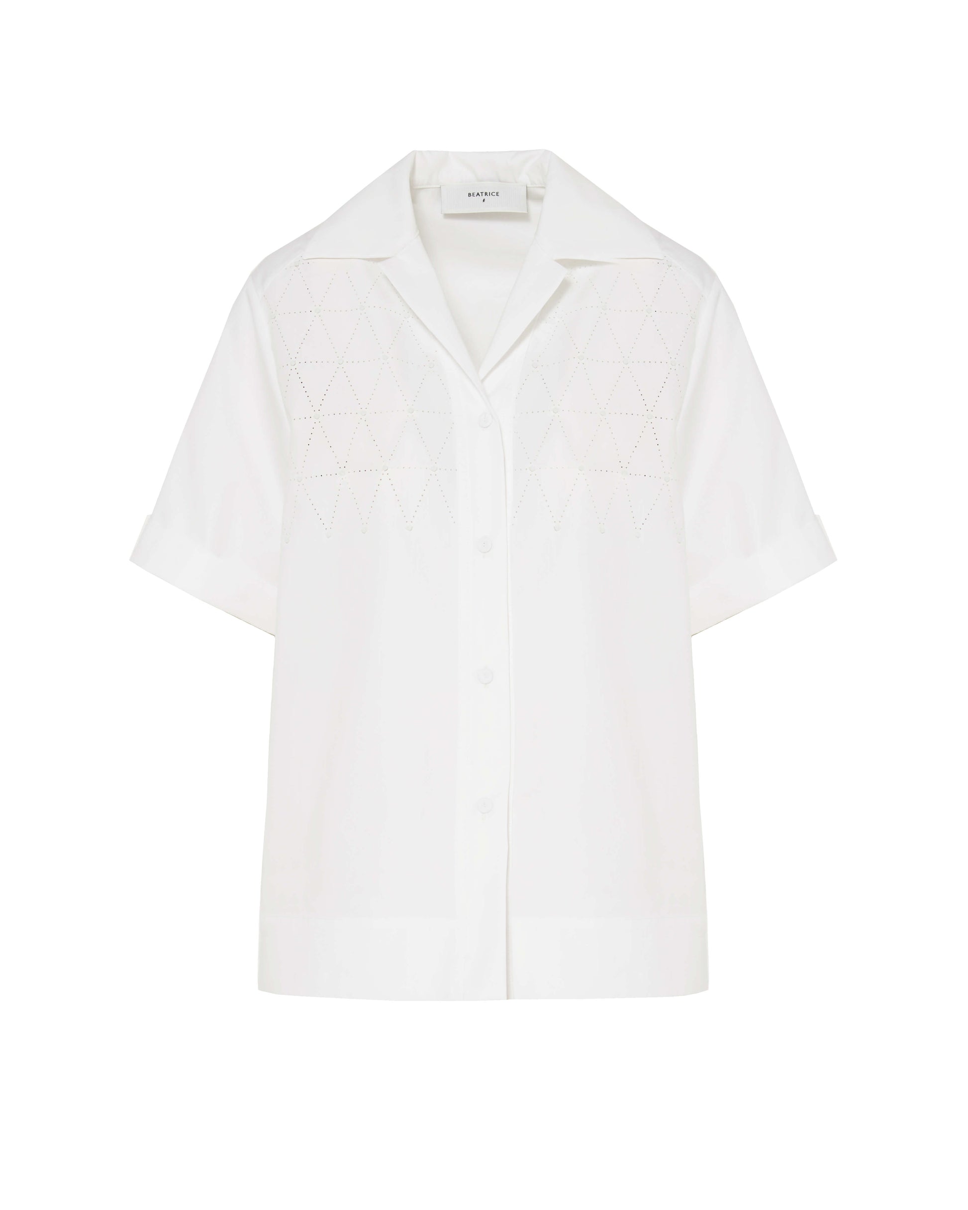 BEA-24FE4119POP23 BLACK BLOUSE