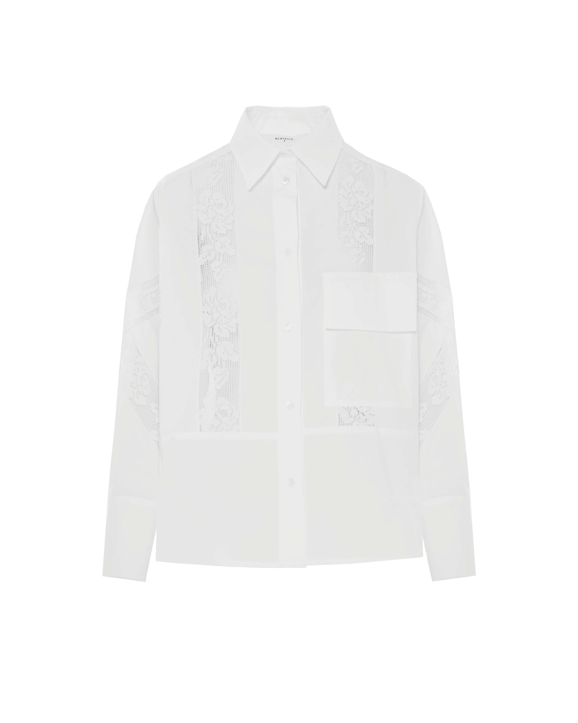 BEA-24FE4135POP20 BLACK LACE TOP