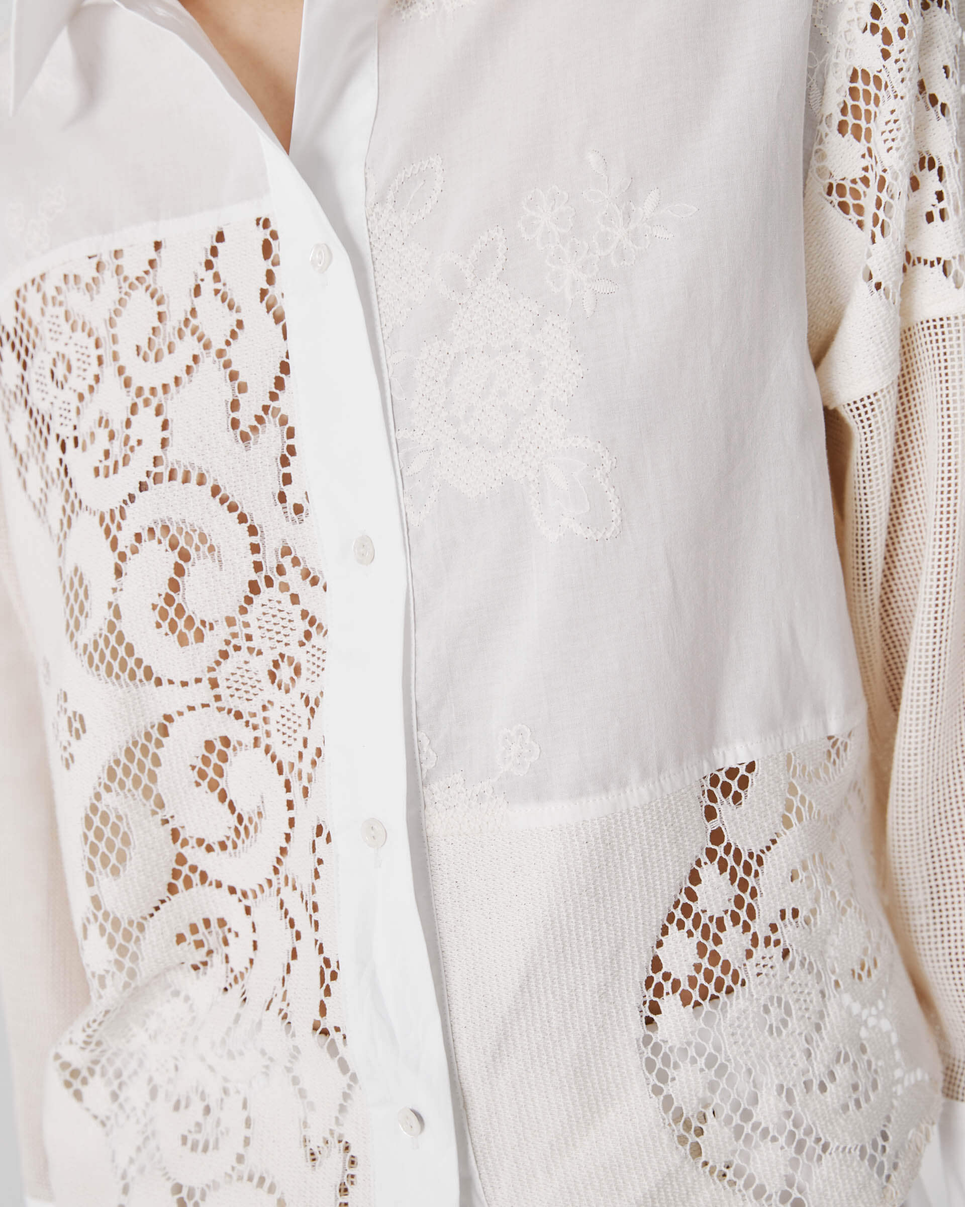 SFZ-24FE4153&24FE5838 WHITE LACE SET