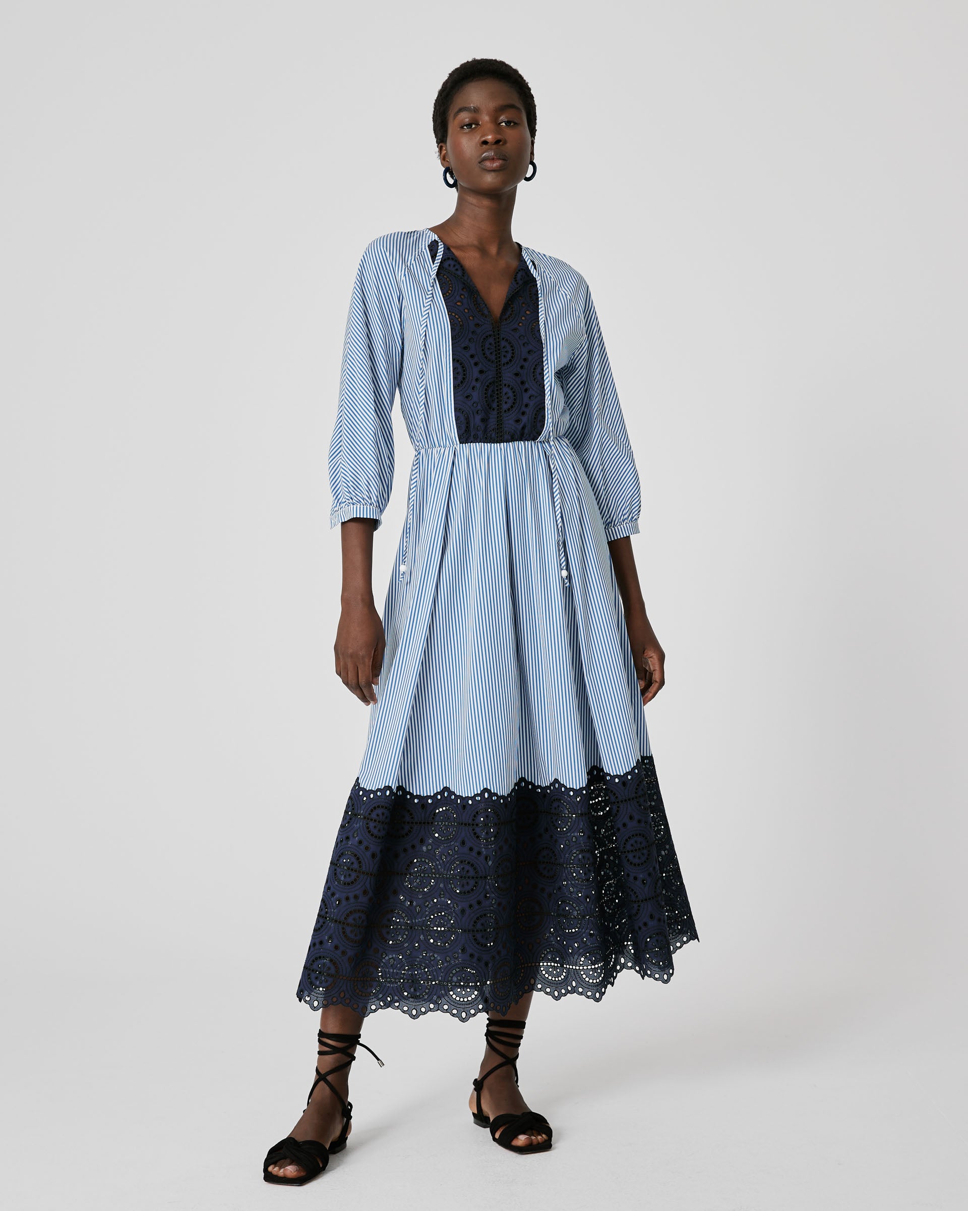 SFZ-24FE6198 BLUE&NAVY DRESS