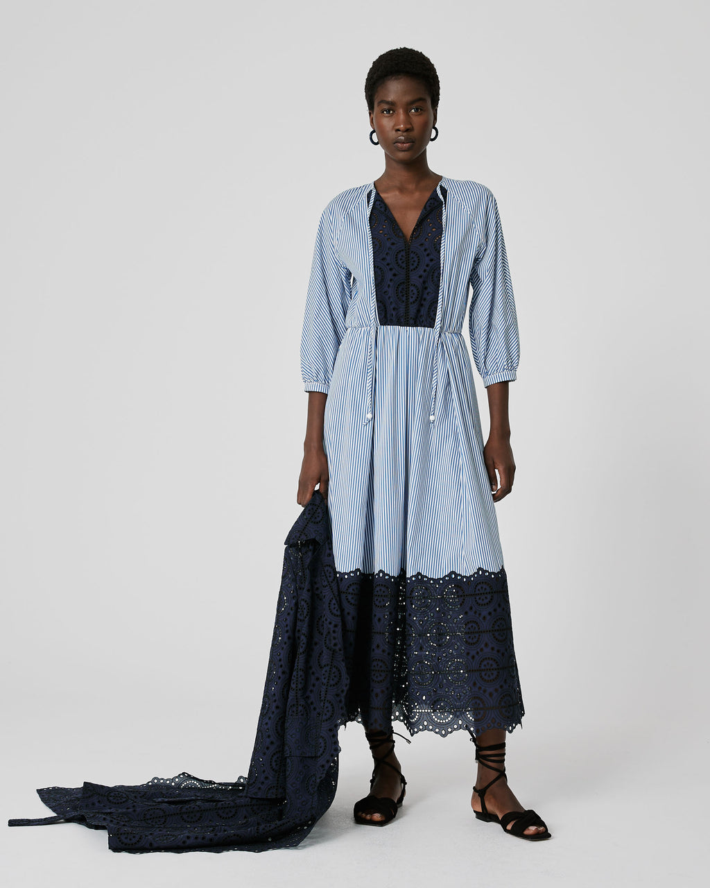 SFZ-24FE6198 BLUE&NAVY DRESS