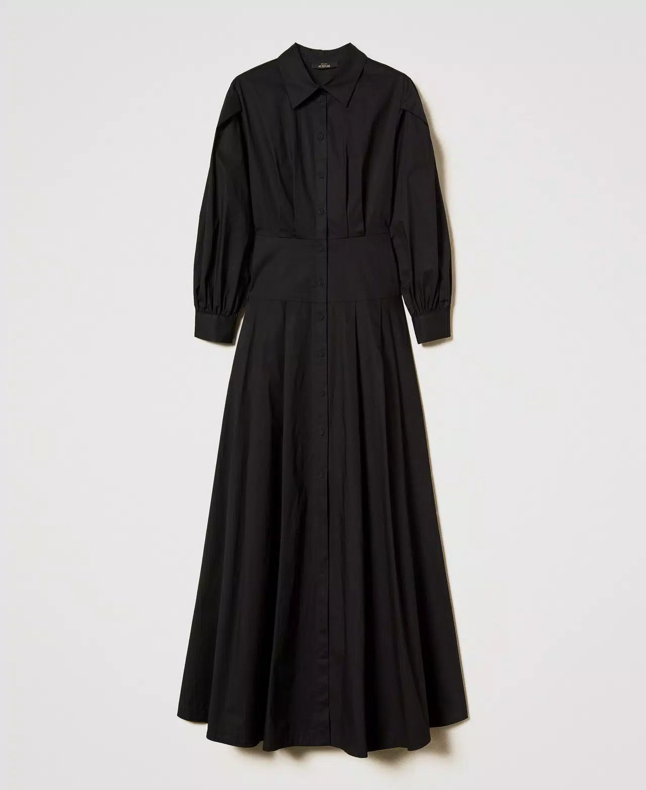 TWS-251AP2306 NAVY LONG SHIRT DRESS