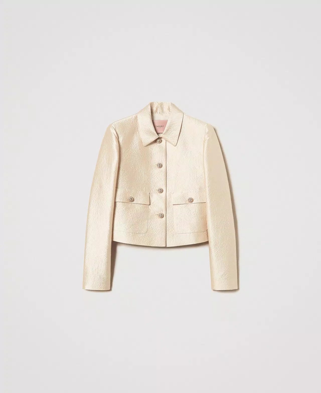 TWS-251TP2241 BLACK BUTTON BLAZER