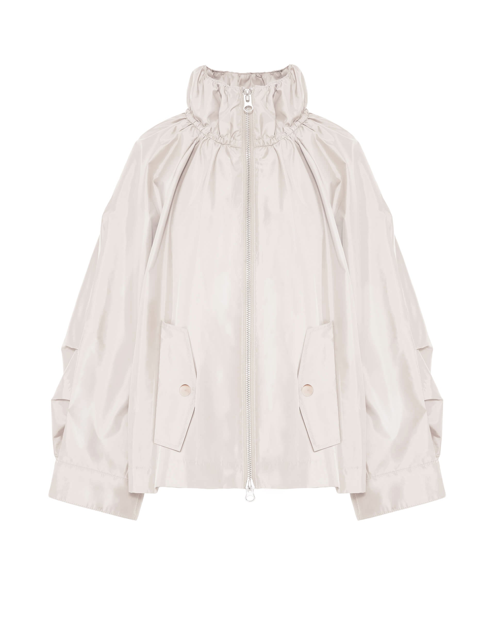 BEA-25FE2615EOS BEIGE RUFFLE JACKET