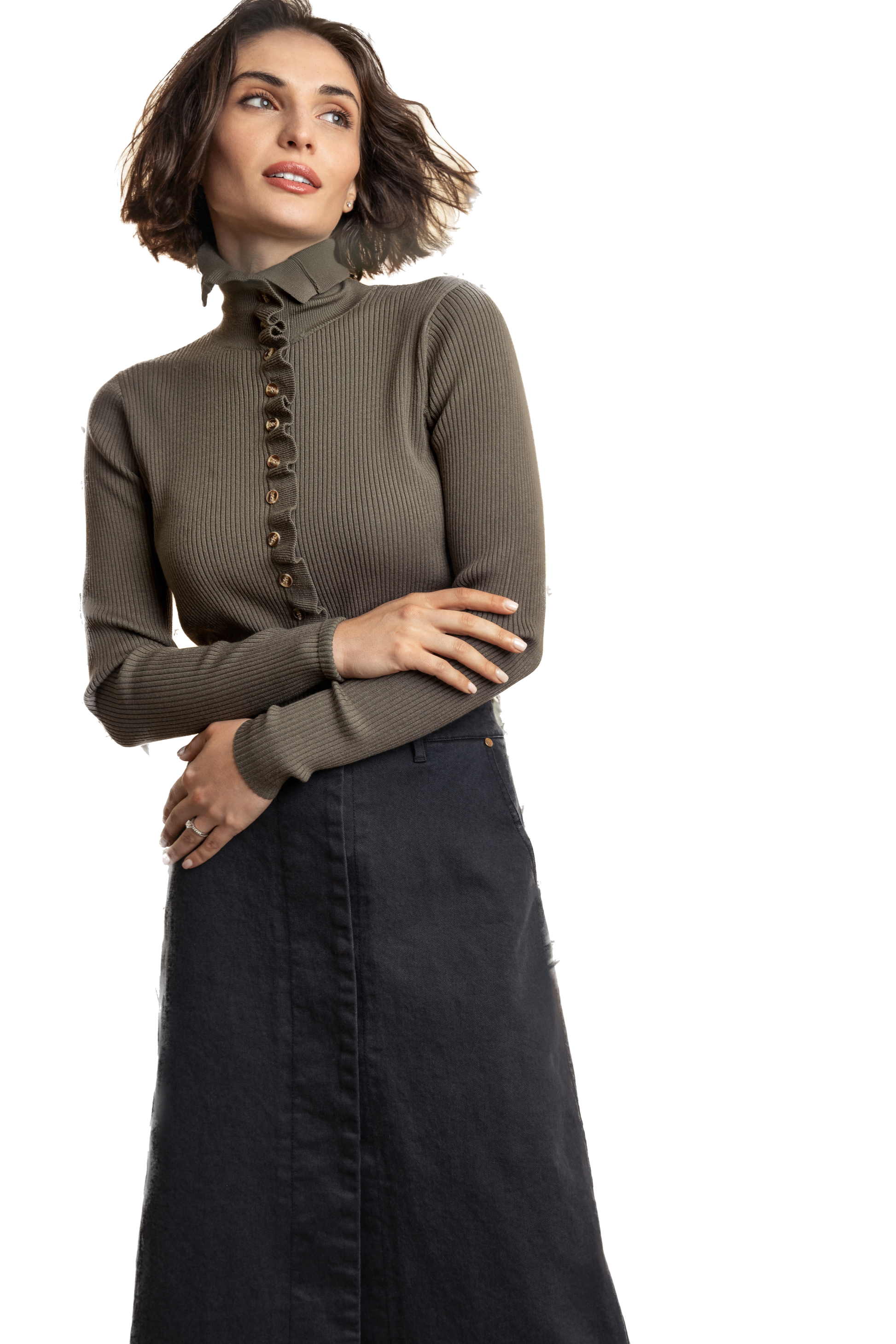 MUN-MN3133 OLIVE TOP