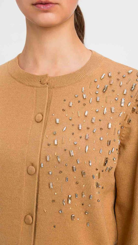 TWS-262AP3260 ICED COFFEE EMBELLISHED CARDIAGN