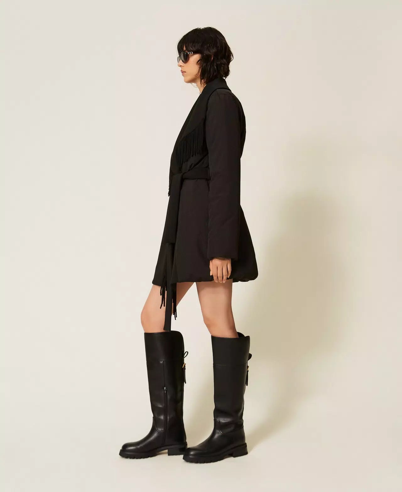 TWS-262LI2CAA BLACK PADDED WRAP JACKET