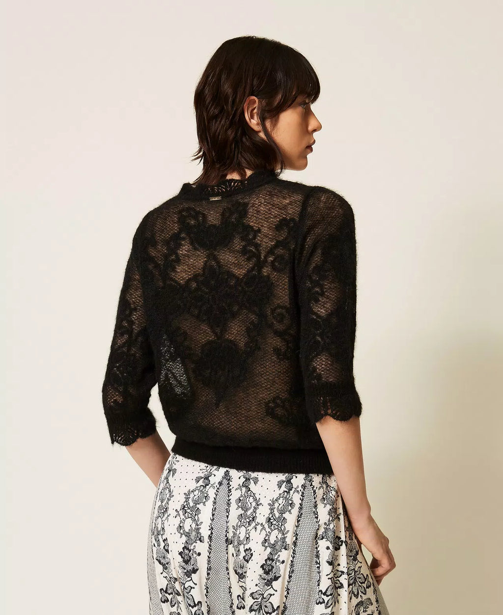 TWS-262TP3341 BLACK ALPACA BLEND TOP