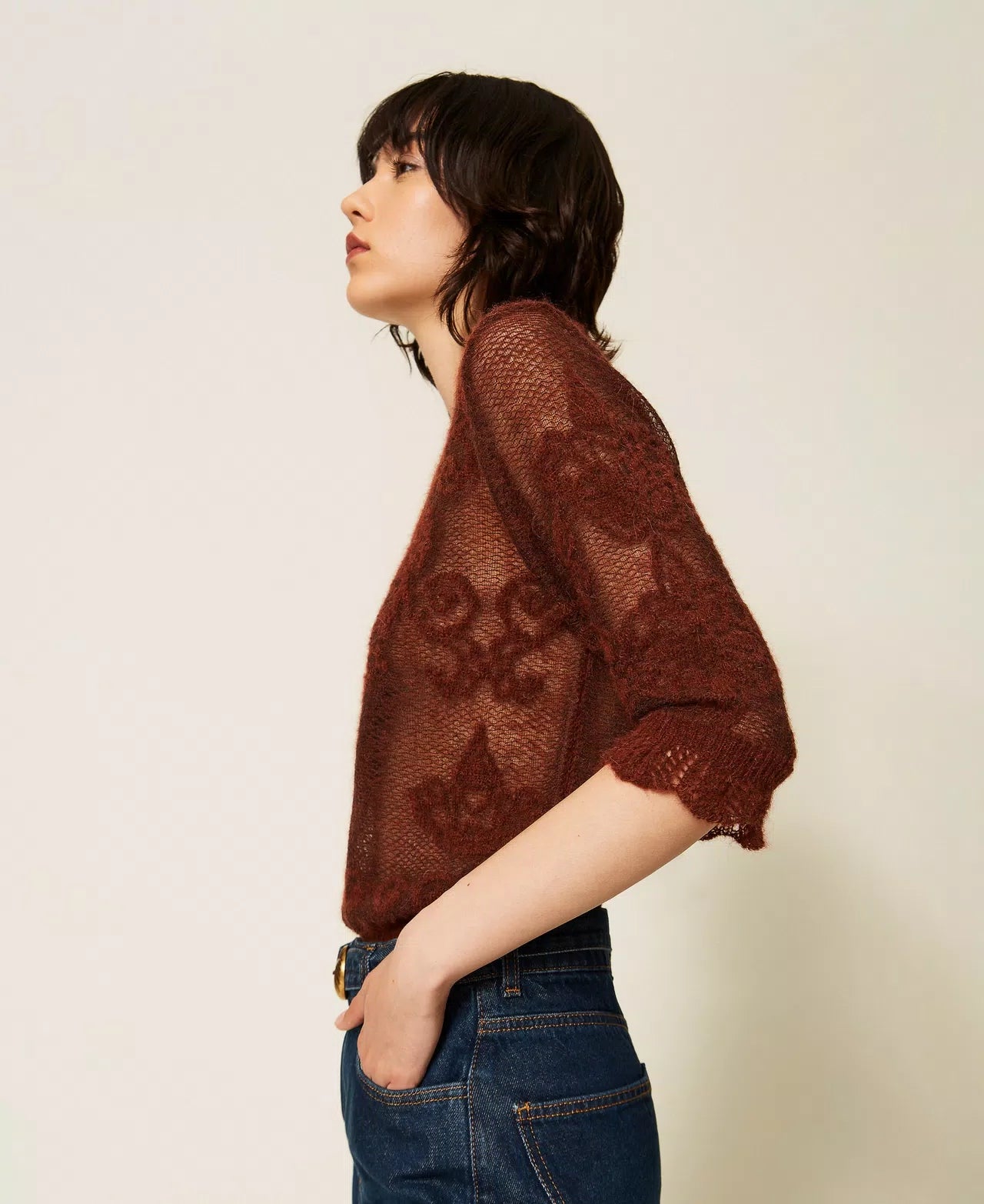 TWS-262TP3341 WOOD ALPACA BLEND TOP