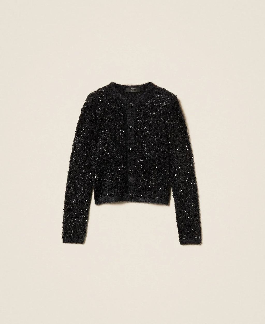 TWS-262TT3300 BLACK SEQUIN JACKET
