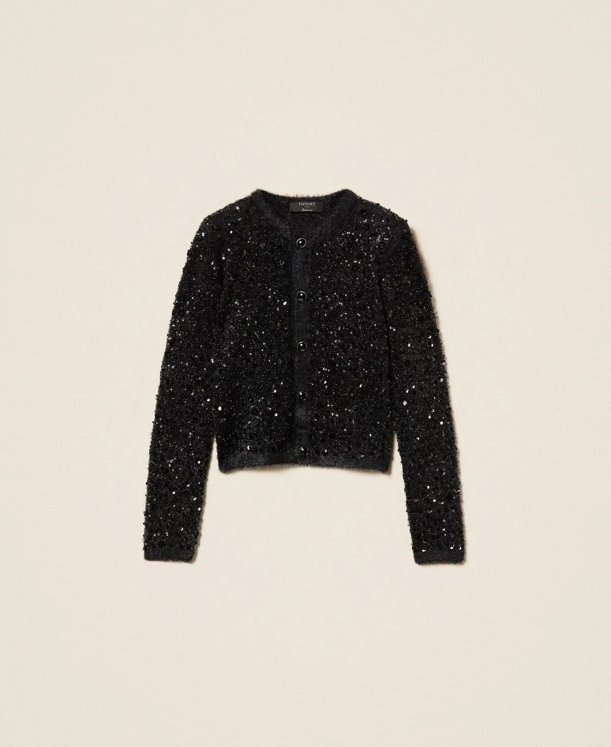 TWS-262TT3300 BLACK SEQUIN JACKET