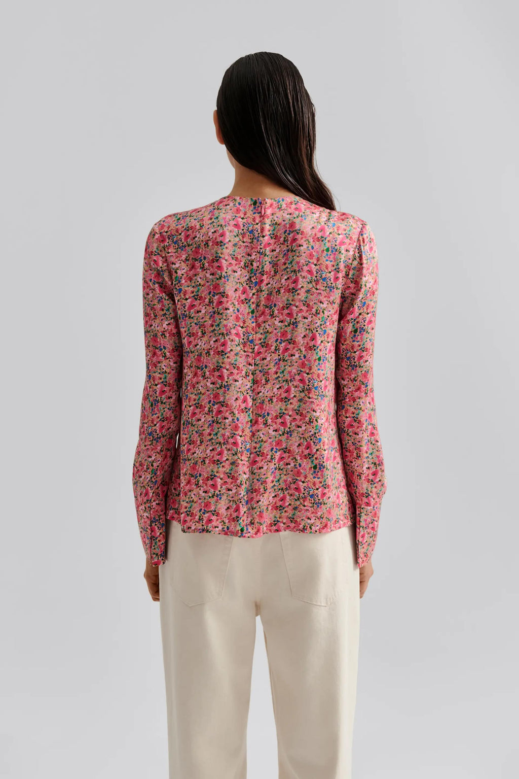 BYM-12247524 EVIE PINK BLOUSE
