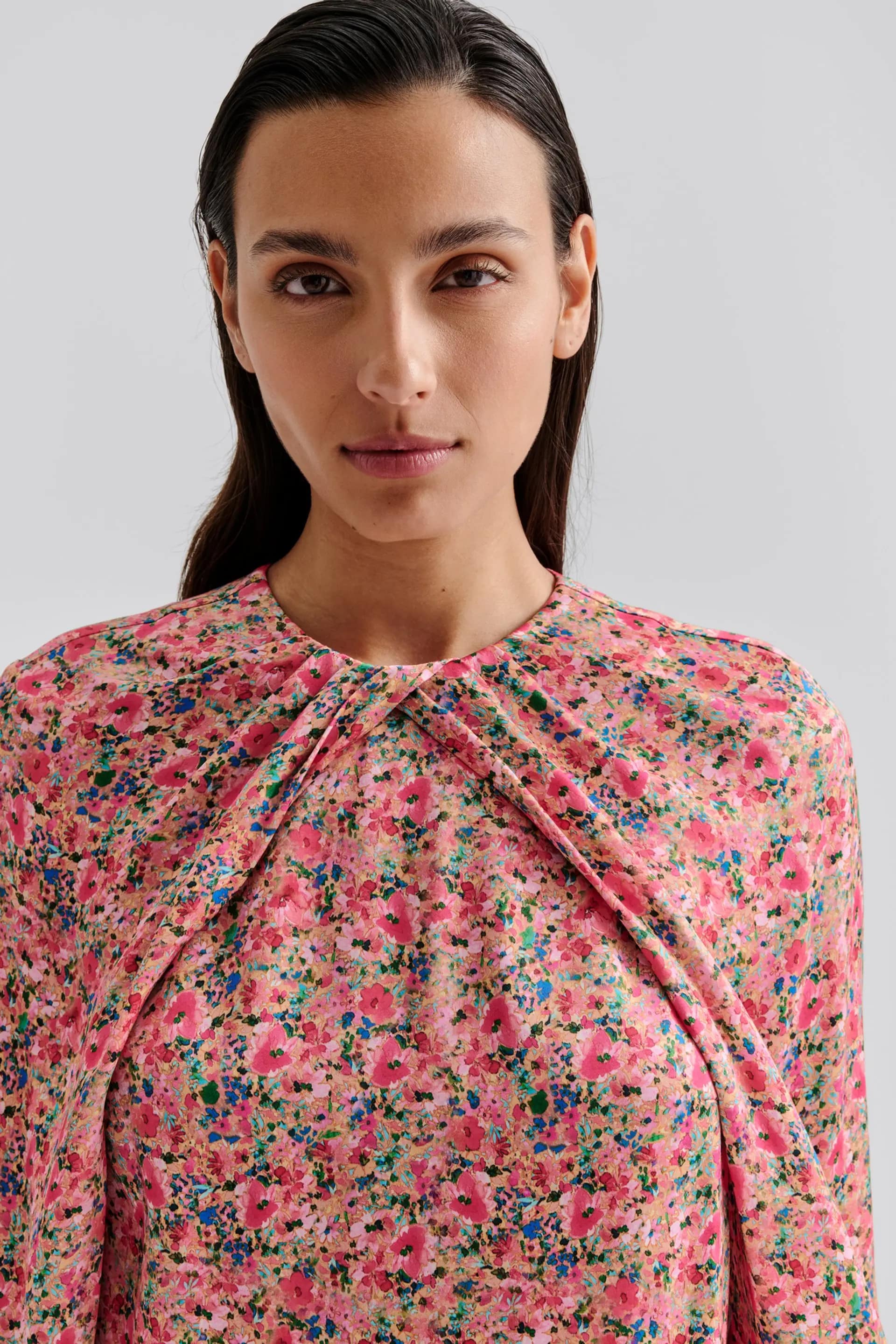 BYM-12247524 EVIE PINK BLOUSE