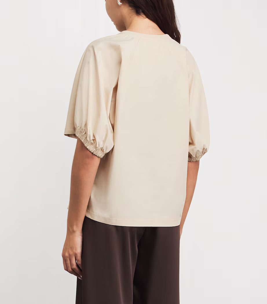 MM-261694102 MMLCELLU BEIGE T-SHIRT
