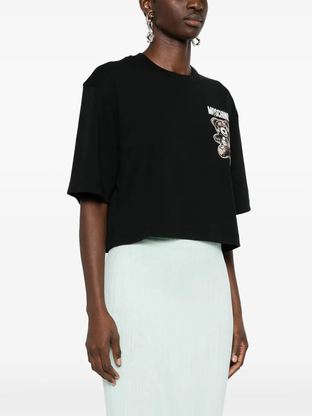 MSC-A0710 BLACK T-SHIRT TOP