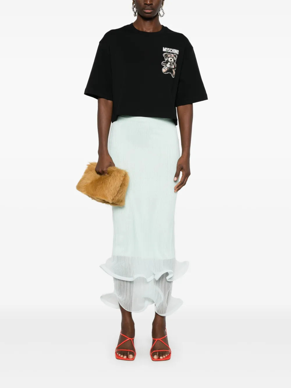 MSC-A0710 BLACK T-SHIRT TOP