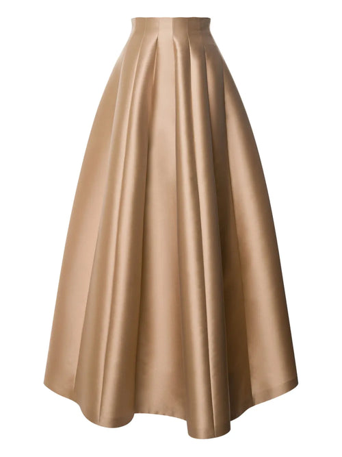 ABF-A0111 GOLD MIKADO SKIRT